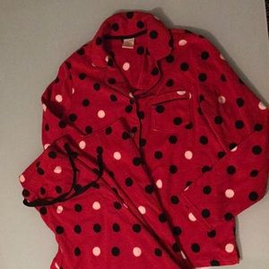 Red Polka dot pajamas